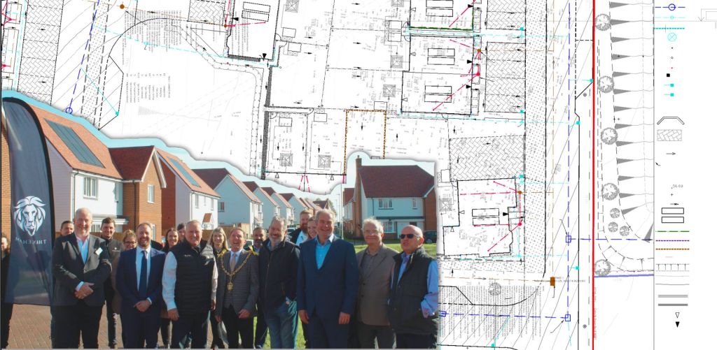 Lenham Springs completed with Civil & Highways Engineering 11 Lenham technical layout 1