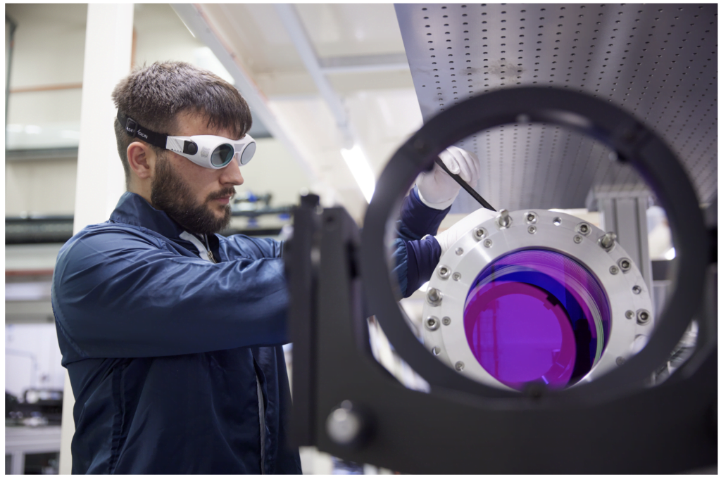 Vulcan laser project Glanville