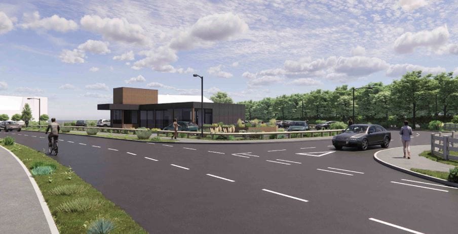 Full planning consent for a new café and drive-thru at Kingsway Business Park thanks to Glanville.